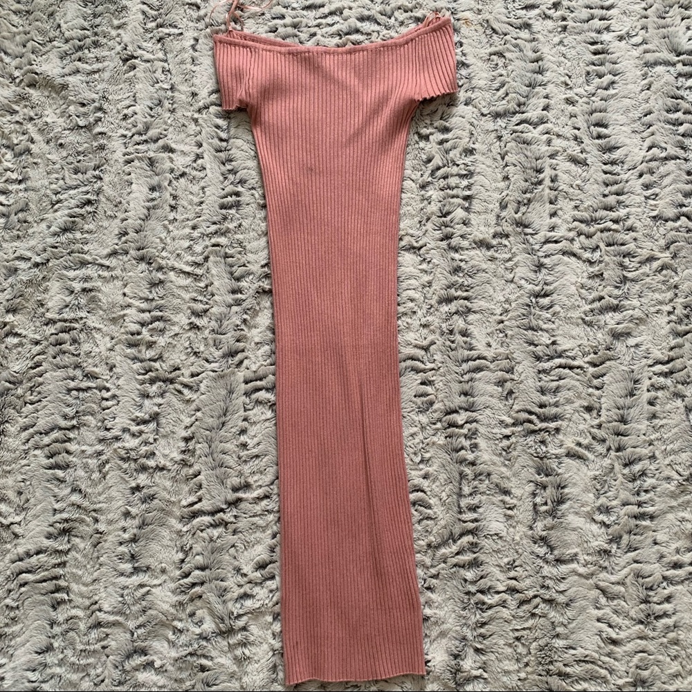 Off Shoulder Extreme-Stretch Dress